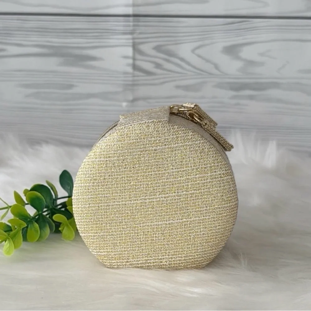 Dior Holiday Round Jewelry/ Storage Case‎